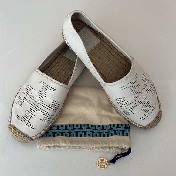 TORY BURCH leather espadrilles 🦢 - Picture 4 of 4